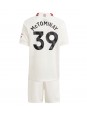 Manchester United Scott McTominay #39 Ausweichtrikot für Kinder 2023-24 Kurzarm (+ Kurze Hosen)